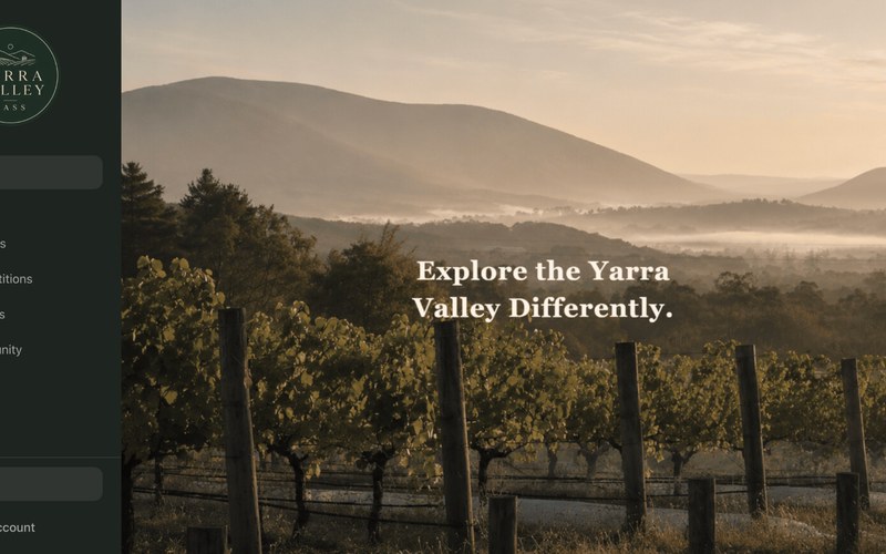 Yarra Valley Pass loyalty site